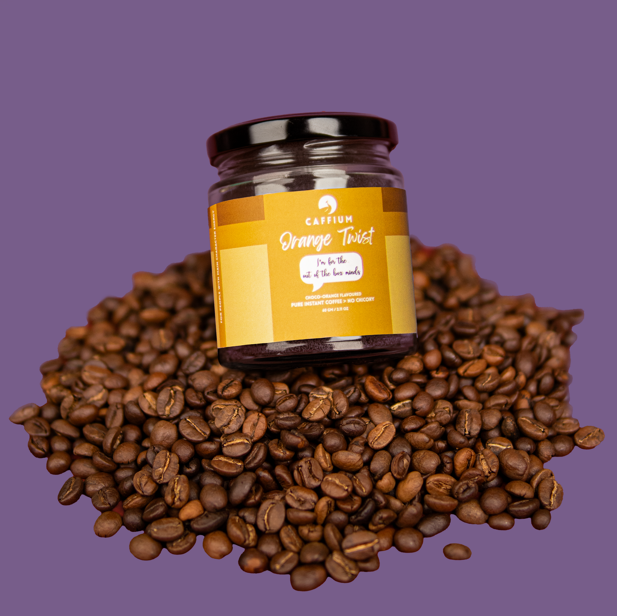 Choco Orange Instant Coffee by Caffium Coffee