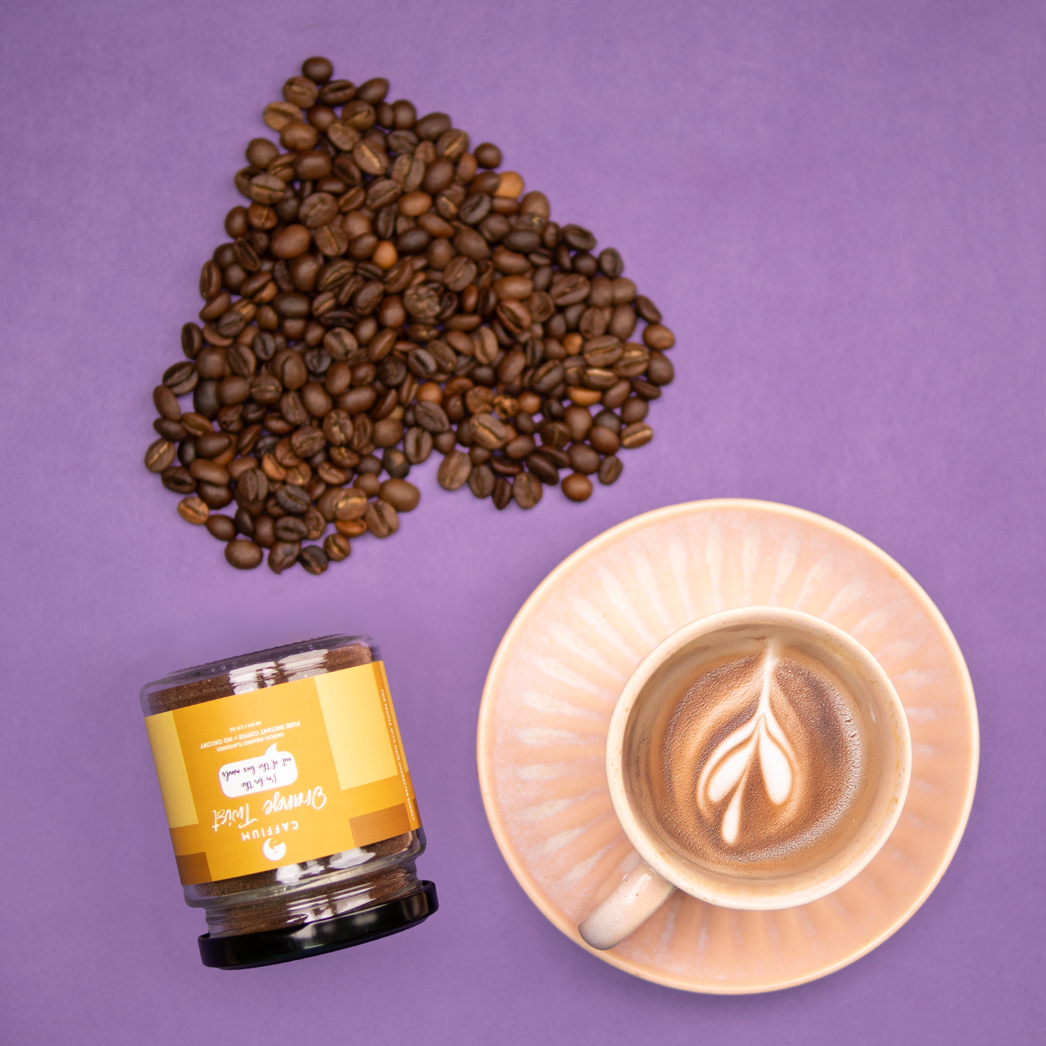 Choco Orange Instant Coffee by Caffium Coffee